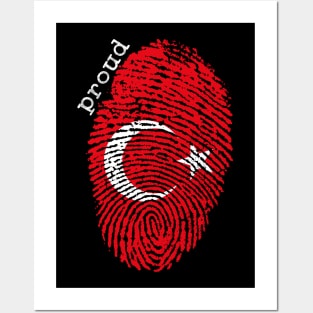 Turkey flag Posters and Art